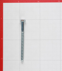 Болт сантехнический 8х100 мм DIN 571 оцинкованный (2 шт.) - фото 2