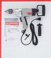 Дрель сетевая Интерскол Д-16/1050Р2 1050 Вт ключевой патрон (369.1.0.00) - фото 4