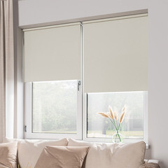 Рулонная штора блэкаут 120х175 см Legrand Blackout бежевая - фото 2