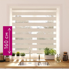 Рулонная штора день-ночь 72,5х160 см Legrand молочная - фото 4