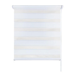 Рулонная штора день-ночь 120х160 см Legrand снежно-белая - фото 1