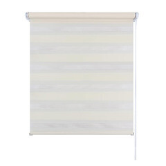 Рулонная штора день-ночь 140х160 см Legrand молочная - фото 1