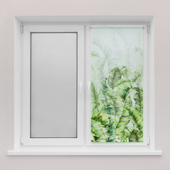 Рулонная штора 52х175 см Legrand Джунгли цветная - фото 3