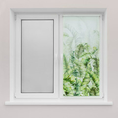 Рулонная штора 61,5х175 см Legrand Джунгли цветная - фото 2