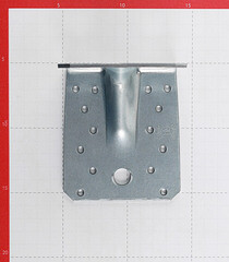 Уголок крепежный усиленный оцинкованный 105х105х90х3 мм GAH ALBERTS - фото 2