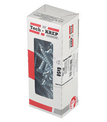 Болт сантехнический 6х50 мм DIN 571 оцинкованный (40 шт.) - фото 2