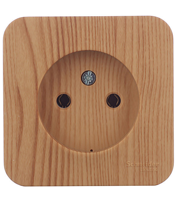 Изображение товара Розетка Systeme Electric Blanca накладная ясень IP20 1 гнездо 250 В