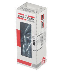 Болт сантехнический 8х50 мм DIN 571 оцинкованный (25 шт.) - фото 2