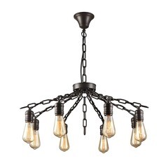 Люстра подвесная Toplight Kristen (TL1181H-08BK) E27 320 Вт 220 В IP20 черный