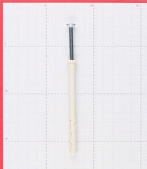 Дюбель-гвоздь Sormat 8x100 мм цилиндрическая манжета нейлон (100 шт.) - фото 3