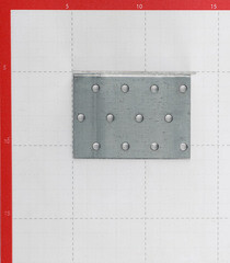 Уголок соединительный оцинкованный 60х60х80х2 мм - фото 3