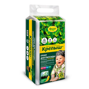 Грунт для рассады Фаско Крепыш прессованный 25 л — купить в Санкт ...
