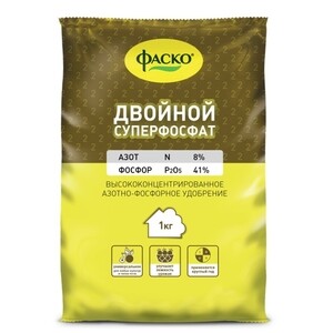 Удобрение сухое Фаско Суперфосфат двойной минеральное тукосмесь 1кг ...