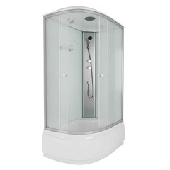Душевая кабина Niagara Eco 120х80х215 см с высоким поддоном стекло матовое 4 мм (7310-14R)