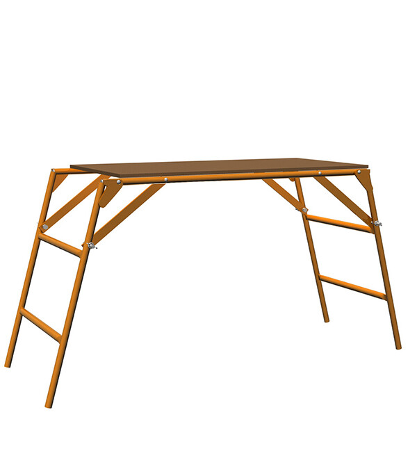 Изображение товара Малярный стол складной 2,78 м нержавеющая сталь для ремонта и отделочных работ