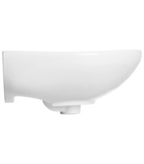 Раковина Jika Lyra 55 см подвесная белая (1427.1/8.1427.1.000.104.9) - фото 9