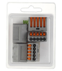 Клемма на 5 проводов Wago 222-415 0,08-2,5 кв. мм с рычажками без пасты (5 шт.) - фото 3