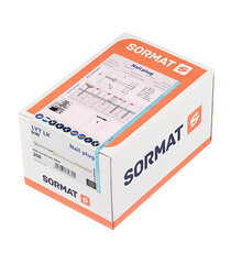 Дюбель-гвоздь Sormat 6x40 мм цилиндрическая манжета нейлон (200 шт.) - фото 4