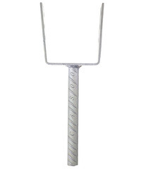 Опора колонны бруса U-образная оцинкованная d19 100х325х120х4 мм - фото 4