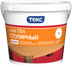 Клей ПВА Текс столярный универсальный 1 кг
