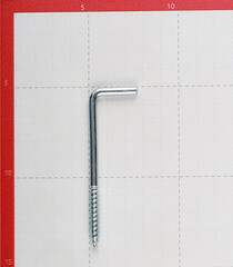 Шуруп с Г-образным крюком 6,0x90 мм - фото 4