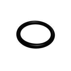 Уплотнительное кольцо 1/2 D 17х22 мм резина (для резьбовых американок)