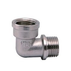 Уголок перех. VIEIR 1/2''-3/4'' нр/вр никель (10/120)