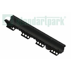 Лоток водоотводный PolyMax Basic 1000х160х120 мм пластиковый