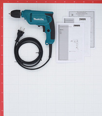 Дрель сетевая Makita 6413 450 Вт быстрозажимной патрон - фото 5