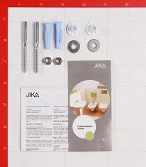 Раковина Jika Lyra 55 см подвесная белая (1427.1/8.1427.1.000.104.9) - фото 4