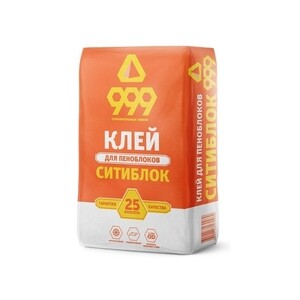 Клей для газобетона Ситиблок СМ-999 25 кг — купить в Санкт-Петербурге ...