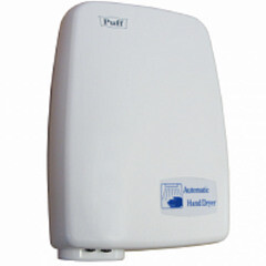 Электросушитель для рук Puff-120 1,2 кВт 270х200х130 мм белый