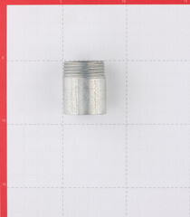 Резьба 1 НР(ш) стальная оцинкованная - фото 2