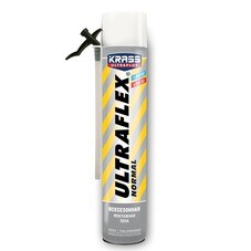 Пена монтажная бытовая Krass Ultraflex Normal всесезонная 450 мл