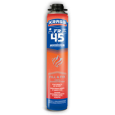 Пена монтажная профессиональная Krass Professional FR V45 огнестойкая 750 мл