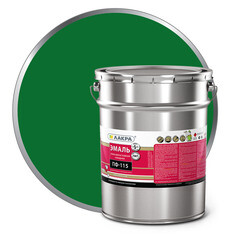 Эмаль алкидная Лакра ПФ-115 зеленая 20 кг
