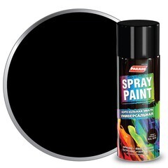 Эмаль аэрозольная Parade Spray Paint черная глянцевая RAL 9005 400 мл