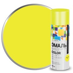 Эмаль аэрозольная Лакра Color универсальная желтая 41