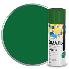 Эмаль аэрозольная Лакра Color универсальная зеленая 301