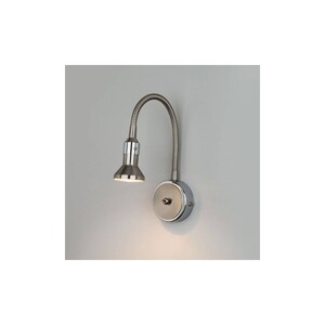 1215 MR16 / Светильник настенный Plica  сатинированный никель/хром