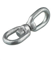 Вертлюг петля-петля d12 мм оцинкованный - фото 2