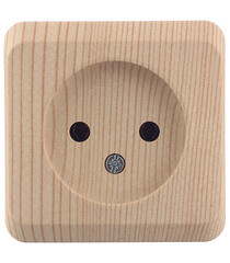 Изображение товара Розетка Systeme Electric Этюд накладная сосна (PA16-001D)