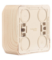 Розетка Systeme Electric Этюд накладная сосна (PA16-001D) - фото 4