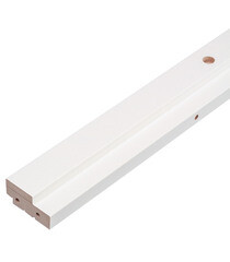 Коробка дверная 70х34х2070 мм (920 мм) финишпленка белая с петлями (2,5 шт.) - фото 1