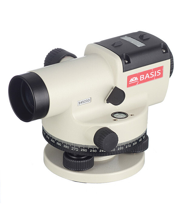Изображение товара Оптический нивелир Ada Basis 20 с горизонтальным лимбом 360°, IP54, 20x
