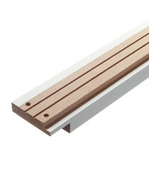 Коробка дверная 70х34х2070 мм (620 мм) финишпленка белая с петлями (2,5 шт.) - фото 4