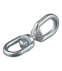 Вертлюг петля-петля d6 мм оцинкованный - фото 4