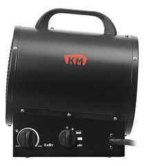 Пушка тепловая электрическая 5 кВт КМ HF5000B прямого нагрева - фото 6