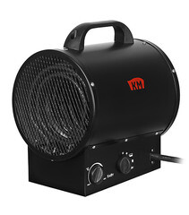 Пушка тепловая электрическая 5 кВт КМ HF5000B прямого нагрева - фото 1