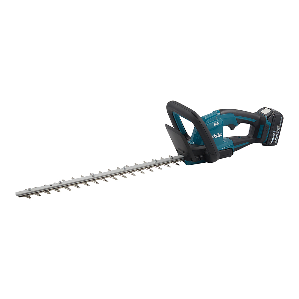 фото Кусторез для кустарников аккумуляторный makita lxt duh506rf 18 в 3 ач li-lon 1 акб и зу